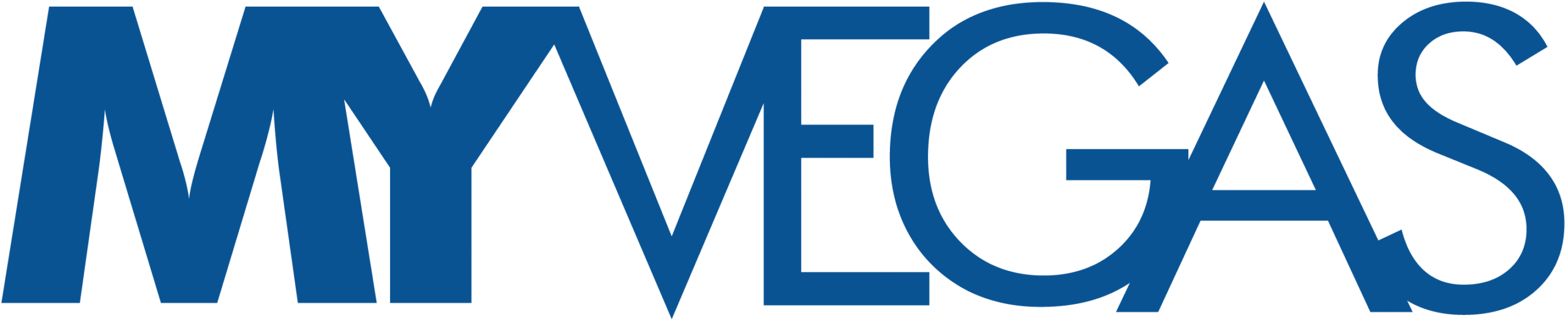MYVEGAS LOGO BLUE
